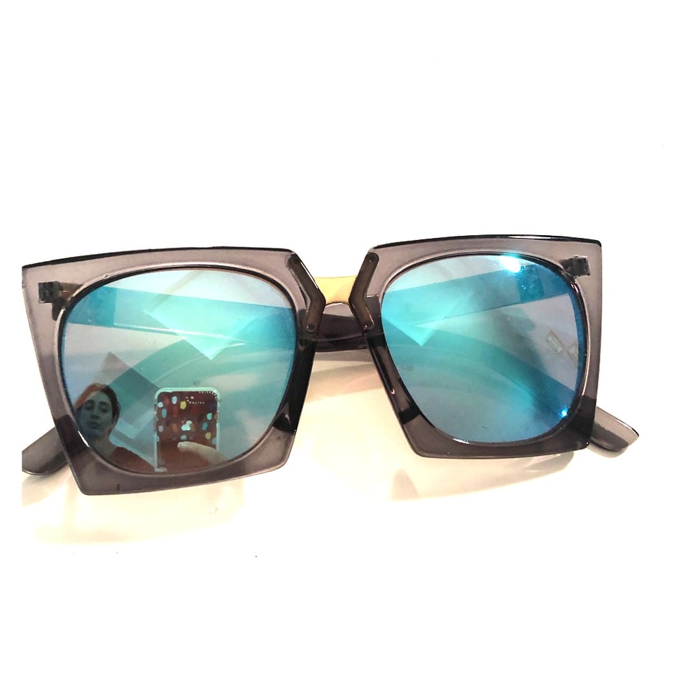 Sunglasses with Blue Lenses